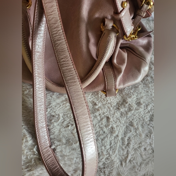 Miu Miu Pink Vitello Lux Bow Handbag. Check my ebay store for great discounts - Picture 9 of 9